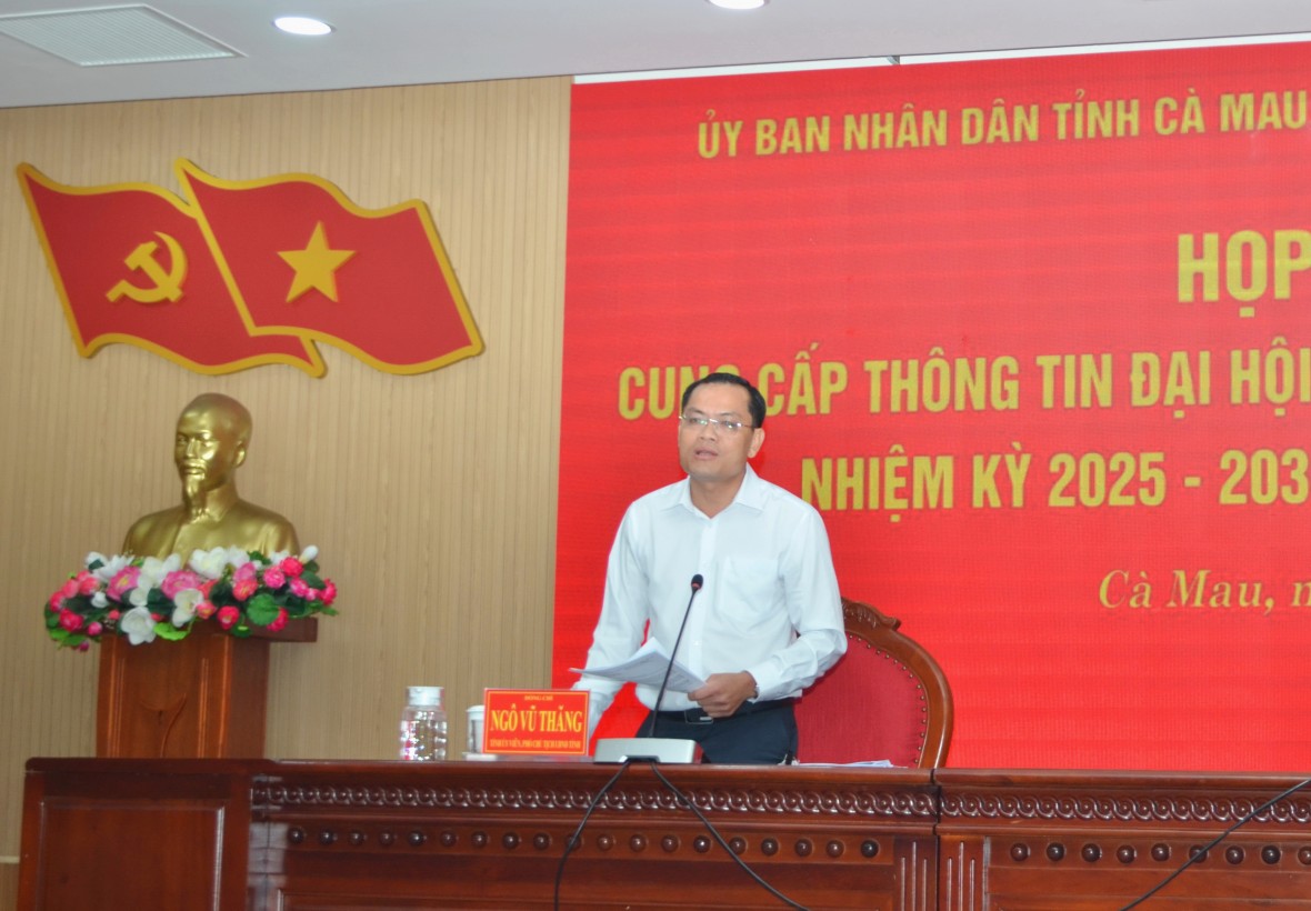 Cà Mau sẵn sàng cho Đại hội Đảng bộ tỉnh lần thứ I, nhiệm kỳ 2025 - 2030