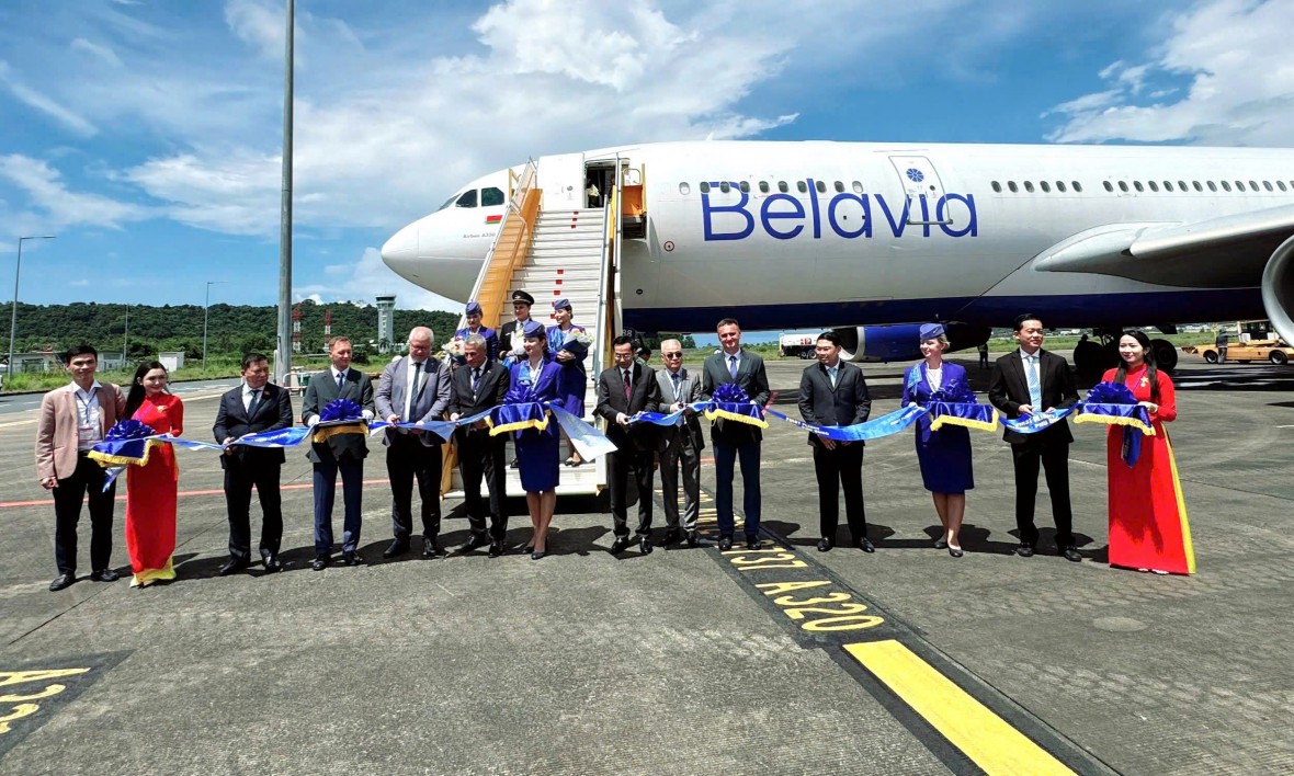 Phú Quốc đón chuyến bay thẳng đầu tiên từ Belarus