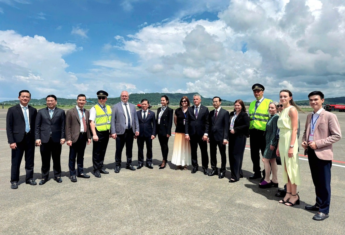 Phú Quốc đón chuyến bay thẳng đầu tiên từ Belarus