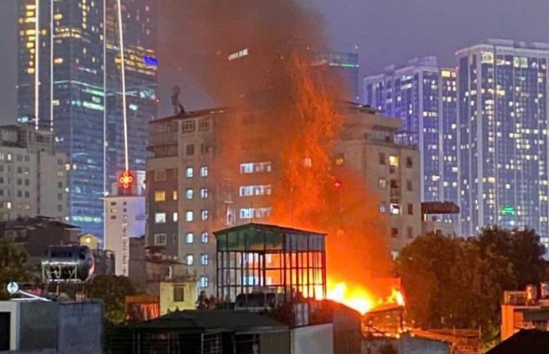 Vụ cháy vào tối 10/10