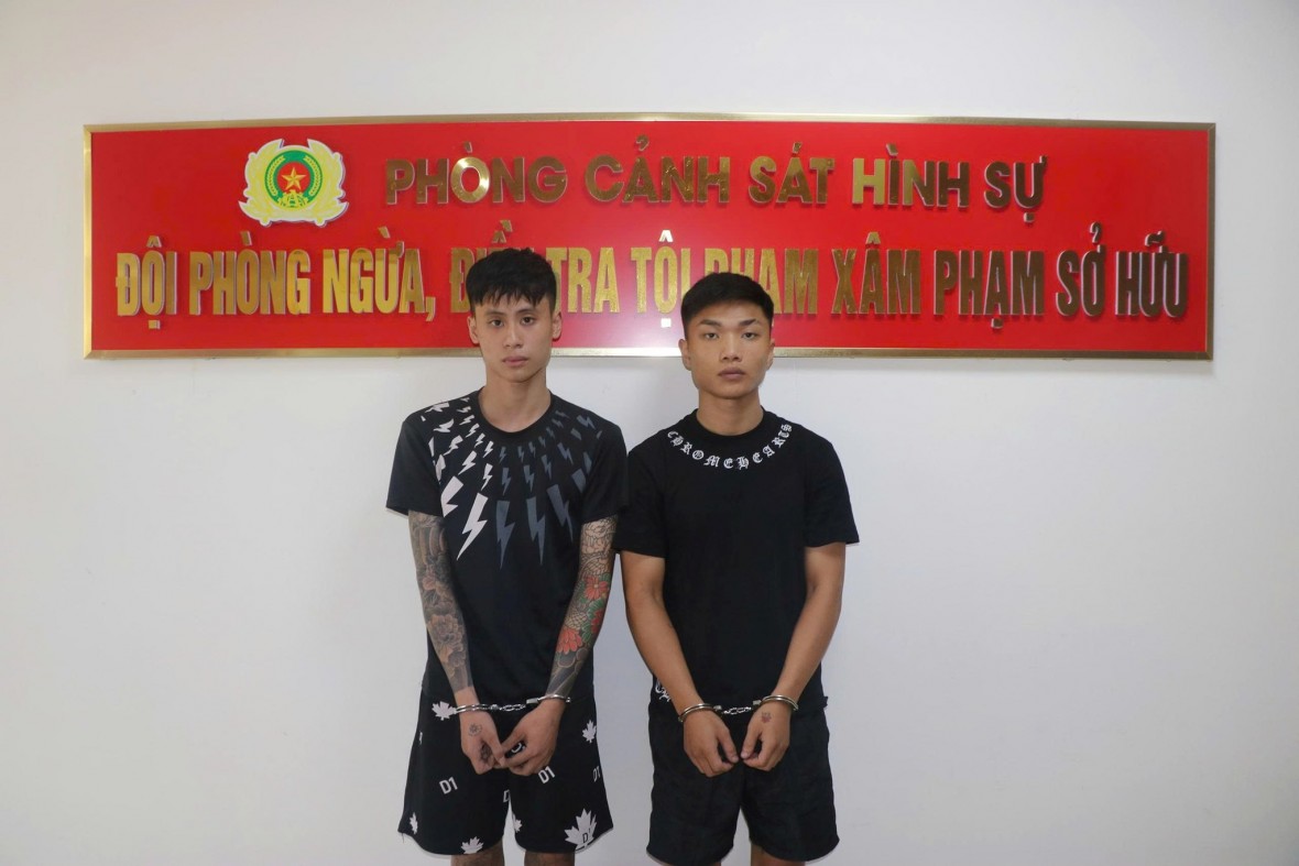 Bắt hai “quái xế” tuổi teen gây hàng loạt vụ cướp giật ở Hải Phòng
