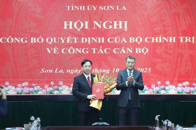 Ông Hoàng Văn Nghiệm giữ chức Bí thư Tỉnh ủy Sơn La