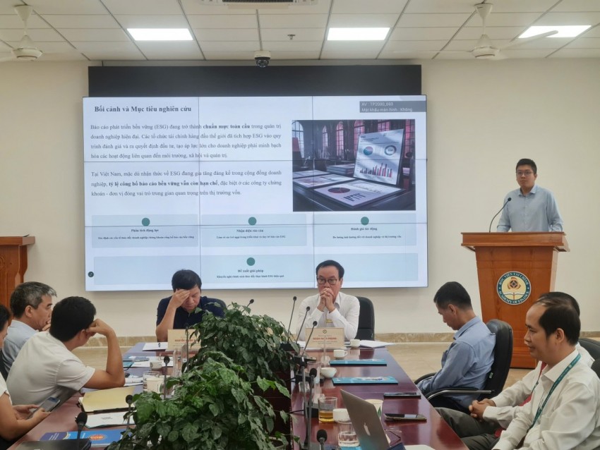 Vai trò của các định chế tài chính trong phát triển kinh tế bền vững ở Việt Nam