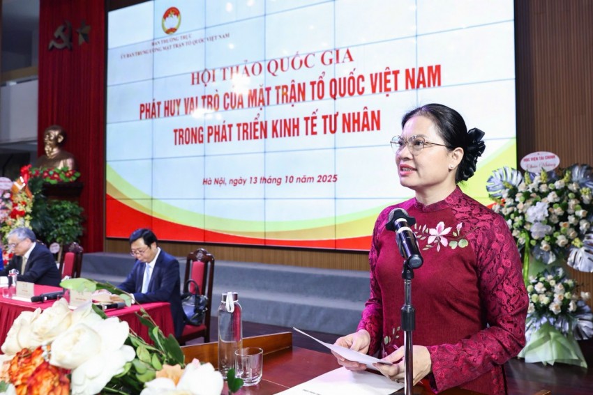 Phát huy vai trò của Mặt trận Tổ quốc Việt Nam trong phát triển kinh tế tư nhân