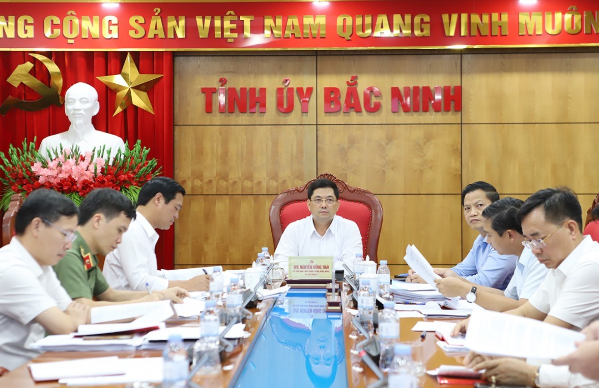 Bắc Ninh xây dựng phương án khắc phục tình trạng ngập úng, sớm ổn định đời sống Nhân dân