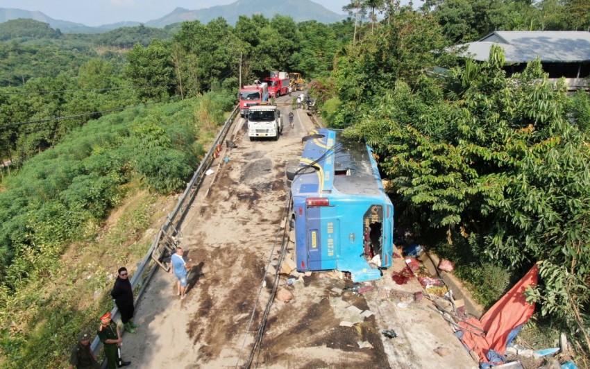 Hiện trường vụ tai nạn