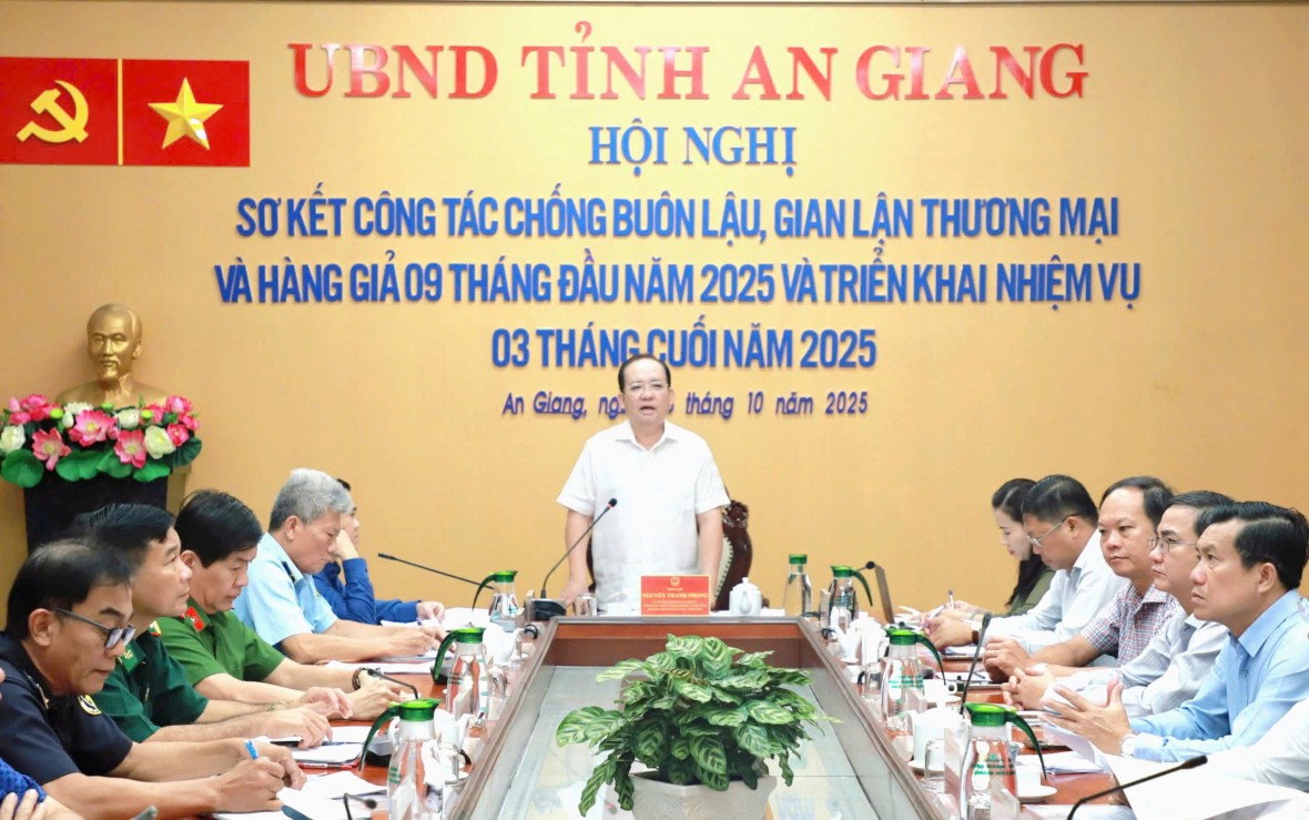 An Giang sơ kết 9 tháng chống buôn lậu, gian lận thương mại và hàng giả, thu nộp ngân sách hơn 211 tỷ đồng