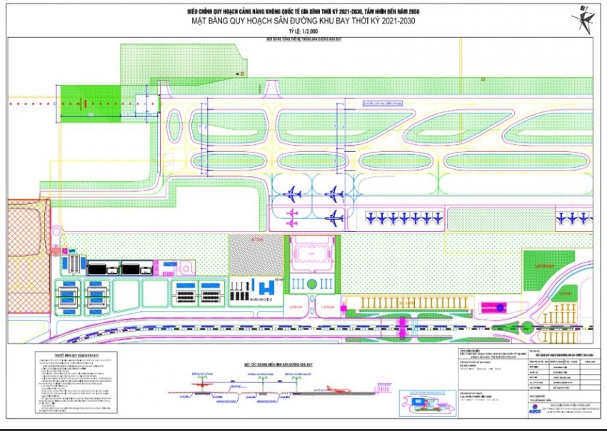 Quy hoạch tổng thể mặt bằng Cảng hàng không quốc tế Gia Bình. Quy hoạch tổng thể mặt bằng Cảng hàng không quốc tế Gia Bình.