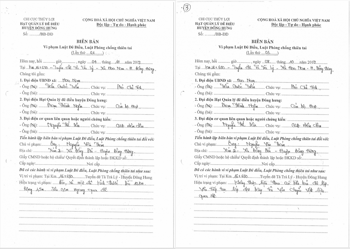 Hưng Yên: Cần làm rõ phản ánh tình trạng xẻ đê suốt 6 năm nhưng vẫn không chấp hành khắc phục vi phạm