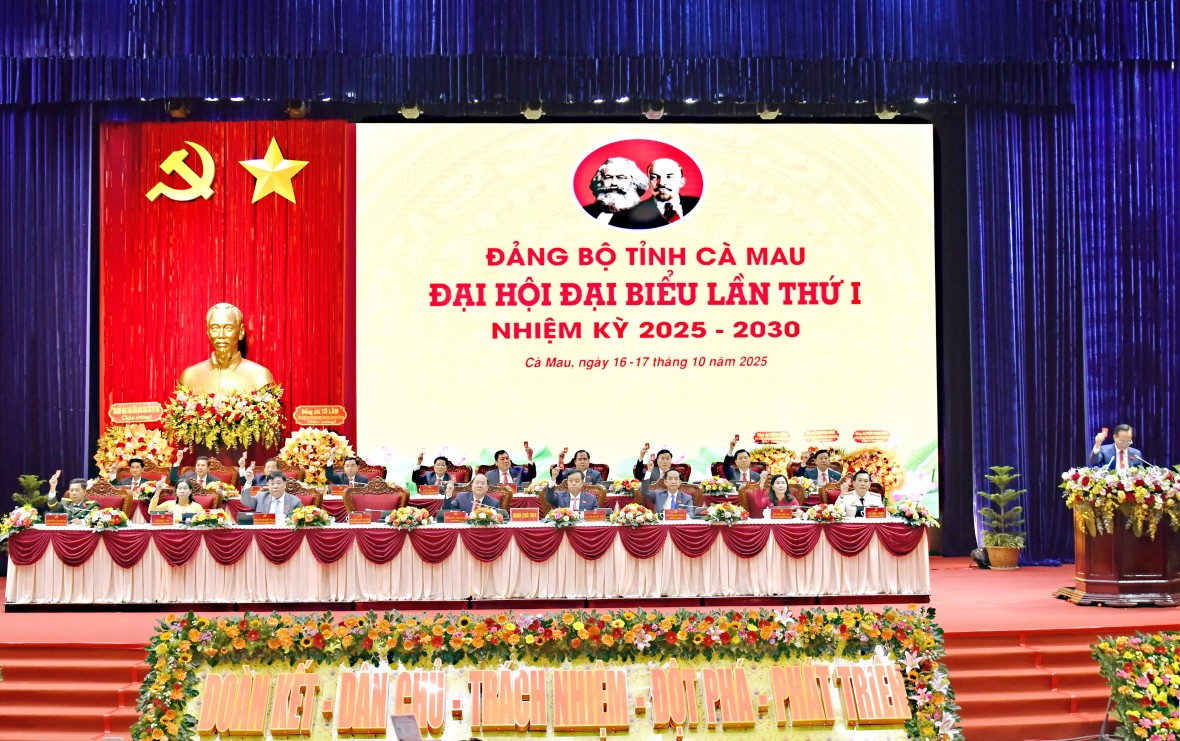 Cà Mau bước vào nhiệm kỳ mới với khát vọng phát triển toàn diện, bền vững