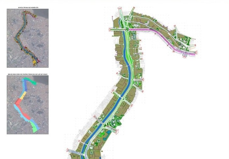 Công bố quy hoạch chi tiết tỷ lệ 1/500 hai bên bờ tuyến sông Tô Lịch
