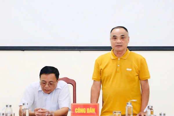 Bí thư tỉnh Ninh Bình Đặng Xuân Phong trực tiếp lắng nghe, chỉ đạo giải quyết việc công dân kiến nghị