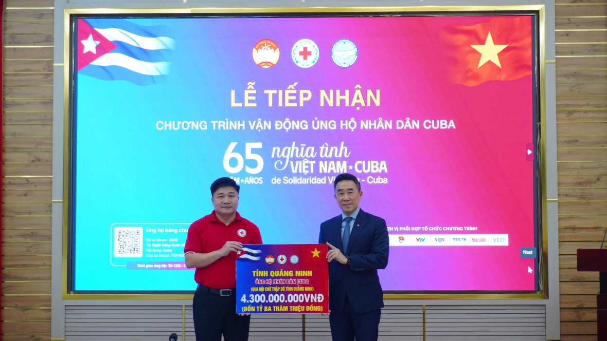 Việt Nam ủng hộ hơn 537 tỷ đồng cho Nhân dân Cuba