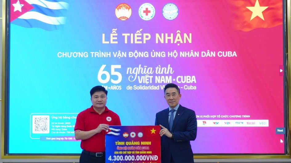 Việt Nam ủng hộ hơn 537 tỷ đồng cho Nhân dân Cuba