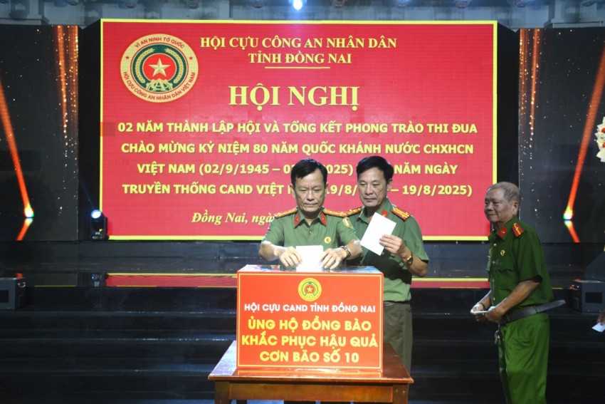 Hội Cựu Công an nhân dân Đồng Nai: Đoàn kết, phát triển, lan tỏa nghĩa tình