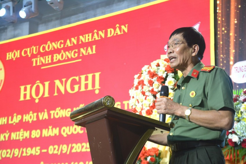 Đại tá Nguyễn Xuân Kim - Chủ tịch Hội Cựu Công an nhân dân tỉnh Đồng Nai.