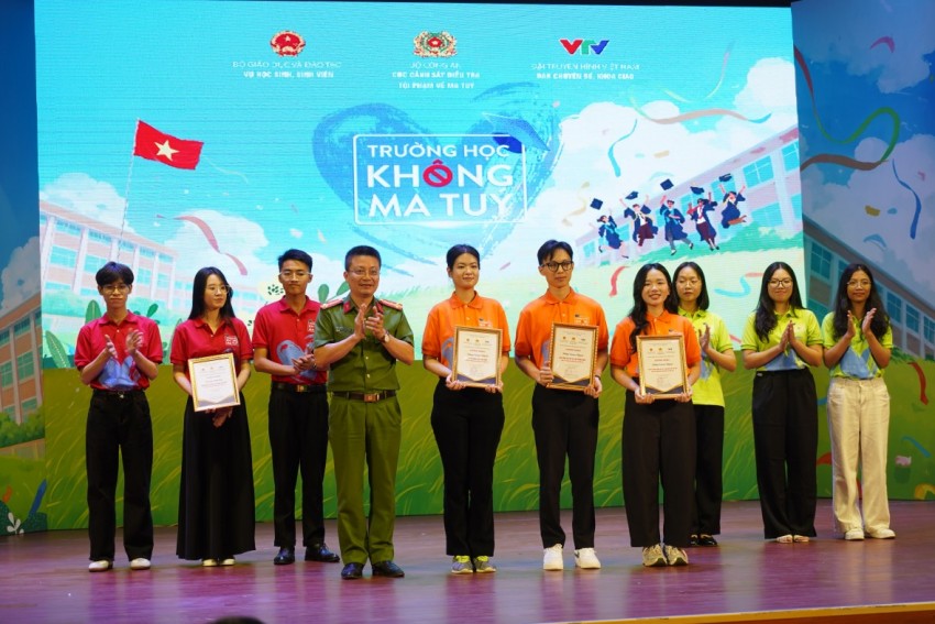 60 trường THPT và 30 trường Đại học, Cao đẳng tham gia cuộc thi Trường học không ma tuý