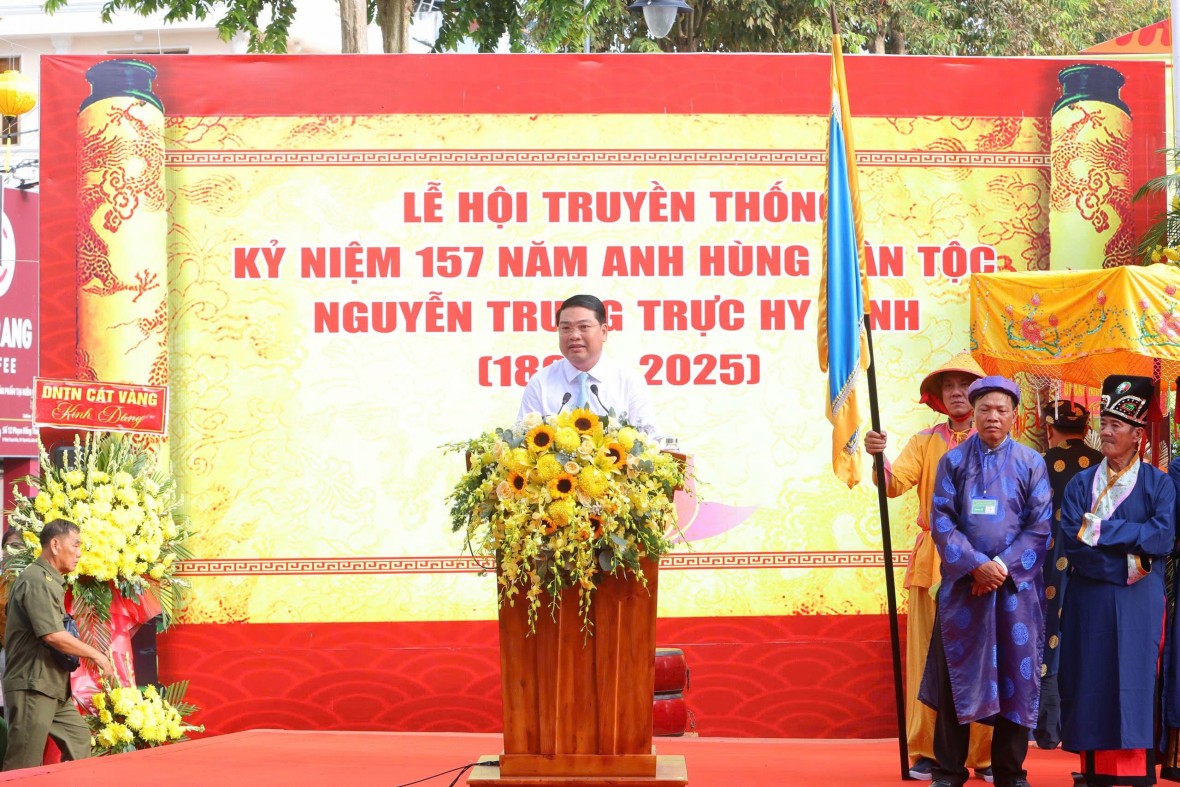 An Giang long trọng tổ chức Lễ dâng hương tưởng nhớ anh hùng Nguyễn Trung Trực