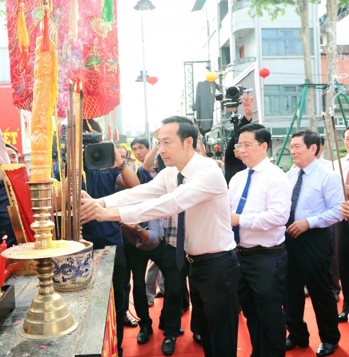 An Giang long trọng tổ chức Lễ dâng hương tưởng nhớ anh hùng Nguyễn Trung Trực