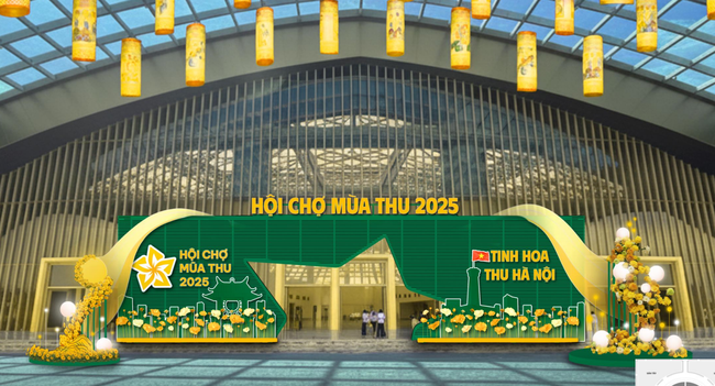 Lễ khai mạc Hội chợ mùa Thu 2025 sẽ diễn ra tối 25/10