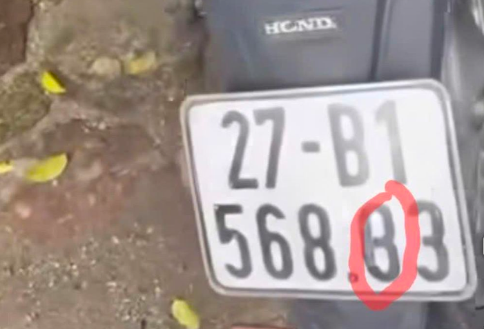 Xử lý tài xế cố tình làm sai lệch biển số để tránh bị bắn tốc độ Xử lý tài xế cố tình làm sai lệch biển số để tránh bị bắn tốc độ