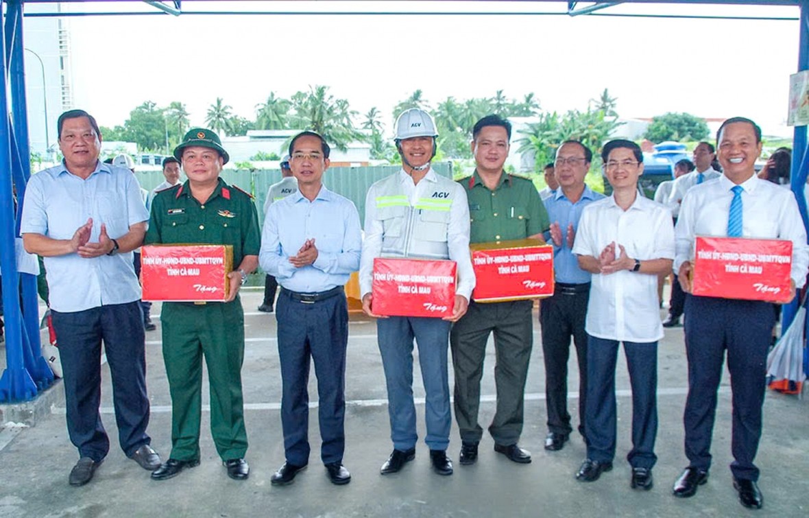 Lãnh đạo Cà Mau kiểm tra tiến độ các công trình trọng điểm sau Đại hội Đảng bộ tỉnh lần thứ I