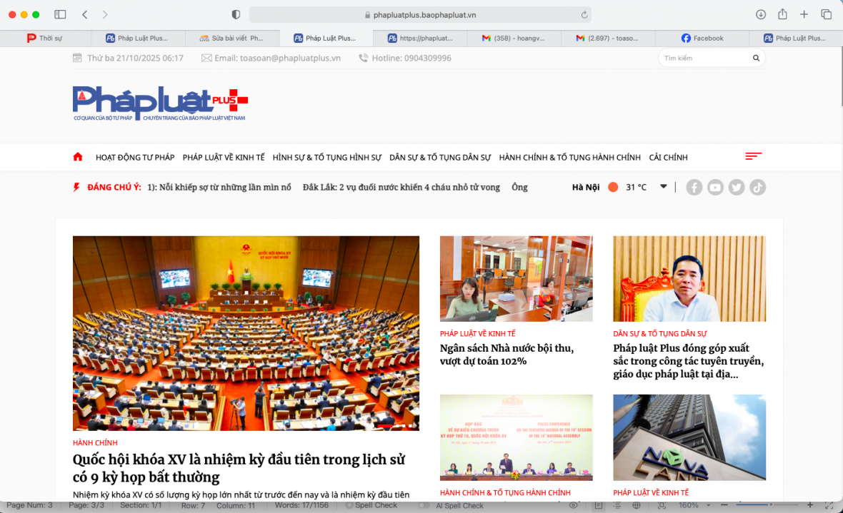 Hơn một thập kỷ – Hành trình tiên phong của Pháp luật Plus