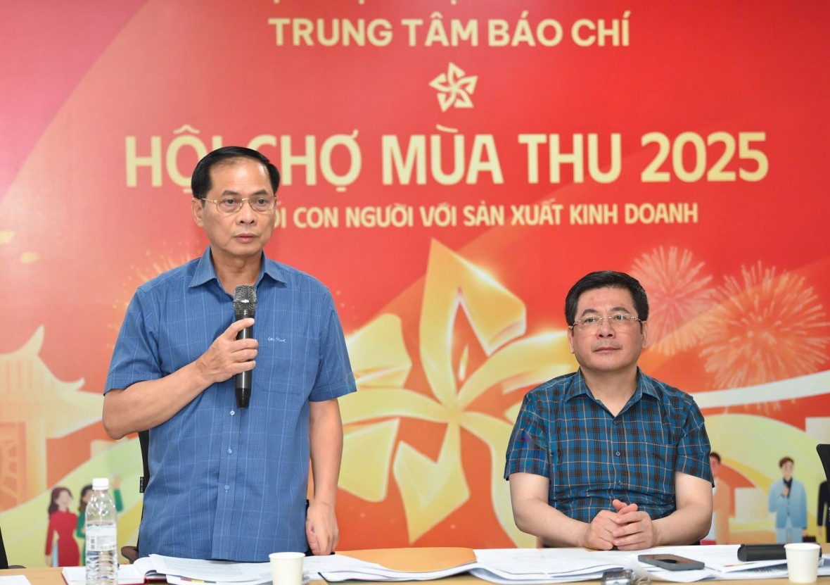 Phó Thủ tướng Bùi Thanh Sơn phát biểu kết luận buổi làm việc