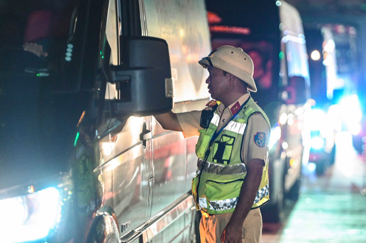 Gần 4.000 trường hợp vi phạm nồng độ cồn sau ngày đầu ra quân. Ảnh: Cục CSGT Gần 4.000 trường hợp vi phạm nồng độ cồn sau ngày đầu ra quân. Ảnh: Cục CSGT