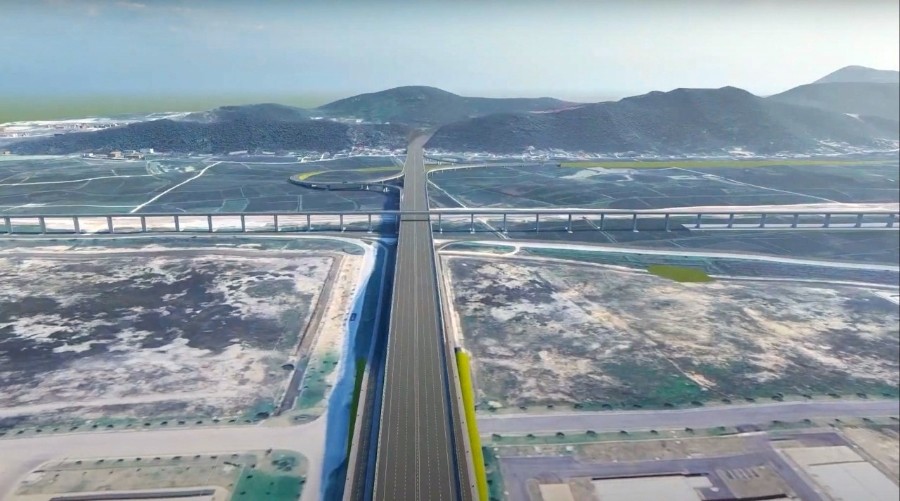 Phối cảnh dự án Đầu tư xây dựng đường bộ cao tốc Vinh - Thanh Thuỷ. Phối cảnh dự án Đầu tư xây dựng đường bộ cao tốc Vinh - Thanh Thuỷ.