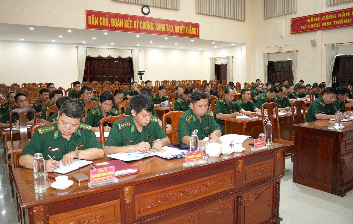 BĐBP Cà Mau: Hội nghị thông báo nhanh kết quả Hội nghị Trung ương 13 và Đại hội Đảng bộ Quân đội lần thứ XII