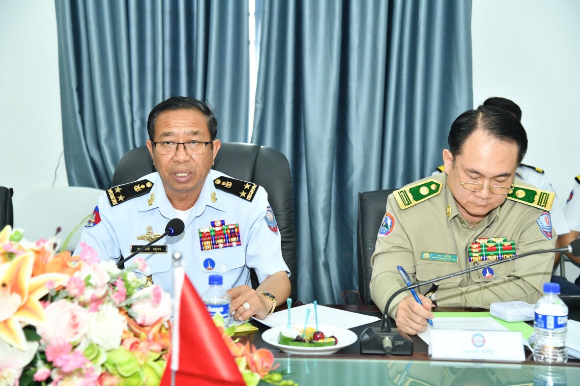 Nâng cao hiệu quả phối hợp thực hiện Nghị định thư cơ chế liên lạc Đường dây nóng giữa BTL Vùng Cảnh sát biển 4 với Sở chỉ huy Chiến thuật tiền phương Campuchia