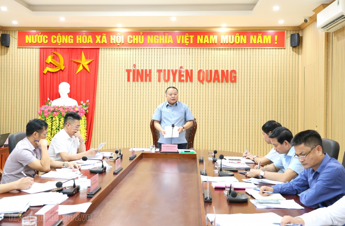 Chủ tịch UBND tỉnh Tuyên Quang tiếp công dân có kiến nghị liên quan đến Dự án di dân tái định cư Thủy điện