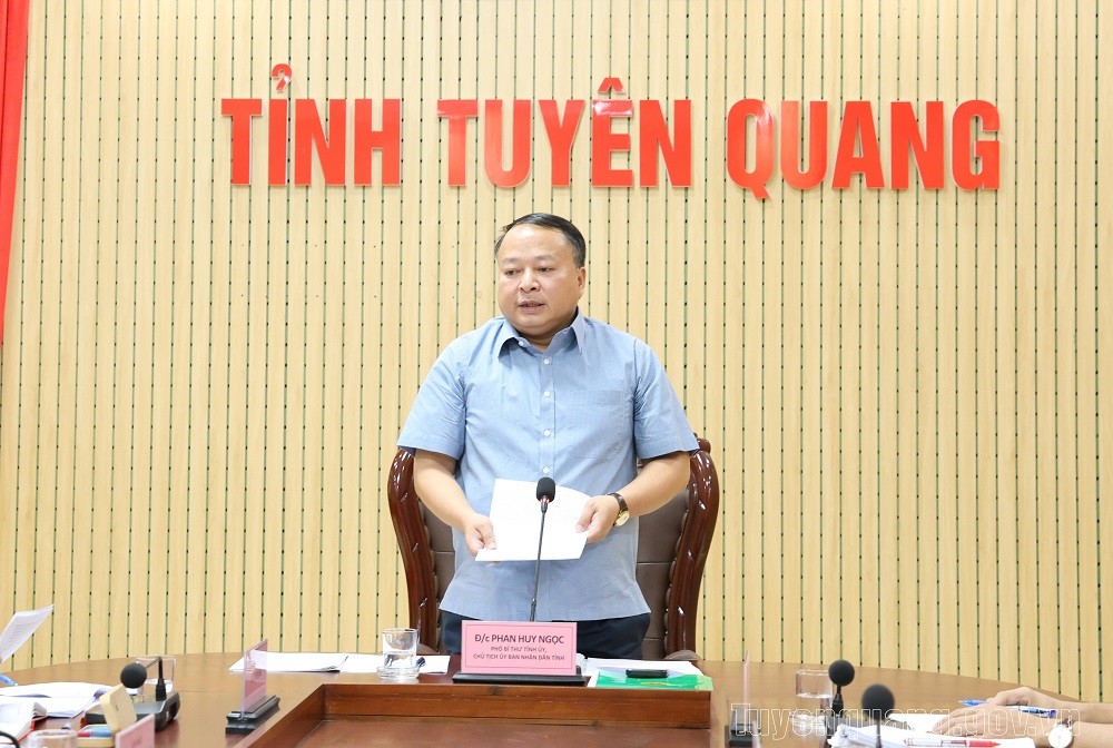 Chủ tịch UBND tỉnh Tuyên Quang tiếp công dân có kiến nghị liên quan đến Dự án di dân tái định cư Thủy điện