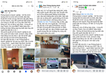Một số trang mạng xã hội ở Quảng Ninh bàn tán xôn xao về vụ việc xảy ra ở bến xe Cẩm Phả. Một số trang mạng xã hội ở Quảng Ninh bàn tán xôn xao về vụ việc xảy ra ở bến xe Cẩm Phả.