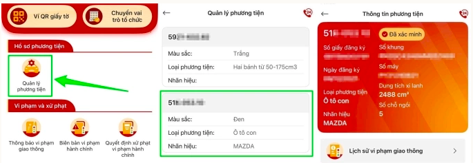 Nhiều tính năng mới mà người dùng cần phải biết khi định danh mức 2 trên ứng dụng VNeTraffic