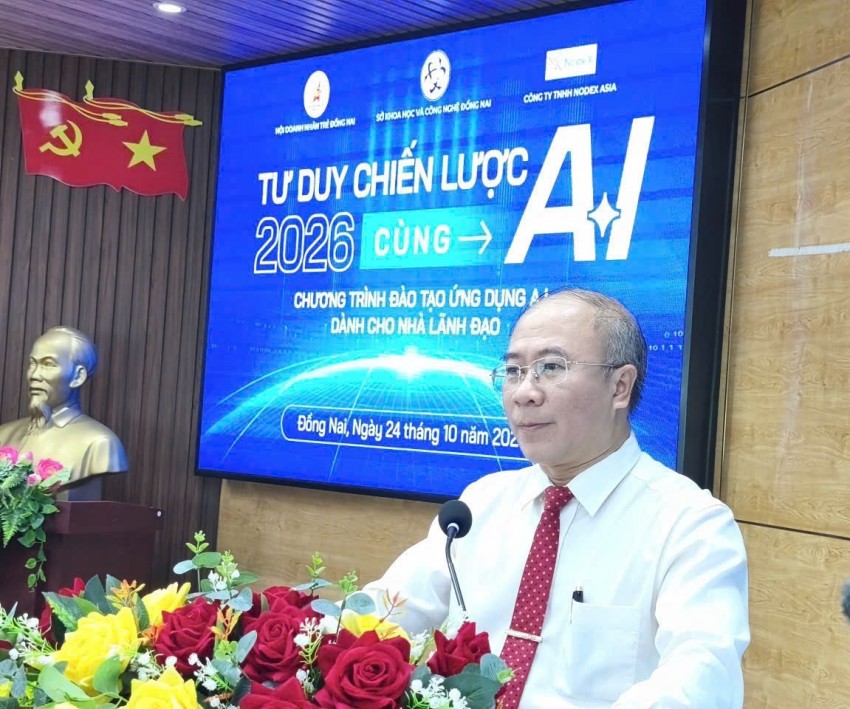 Doanh nghiệp Đồng Nai chuyển mình với tư duy chiến lược trong kỷ nguyên AI Doanh nghiệp Đồng Nai chuyển mình với tư duy chiến lược trong kỷ nguyên AI
