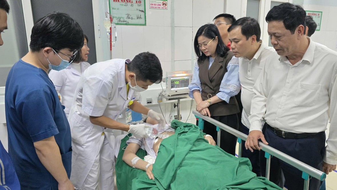 Nữ điều dưỡng bị thương nặng đã qua cơn nguy kịch.