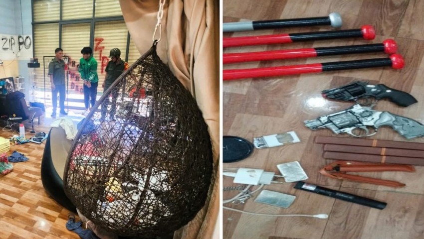 Công an Đồng Nai phát hiện nhiều súng, dao găm trong nhà trọ của thanh niên 19 tuổi Công an Đồng Nai phát hiện nhiều súng, dao găm trong nhà trọ của thanh niên 19 tuổi