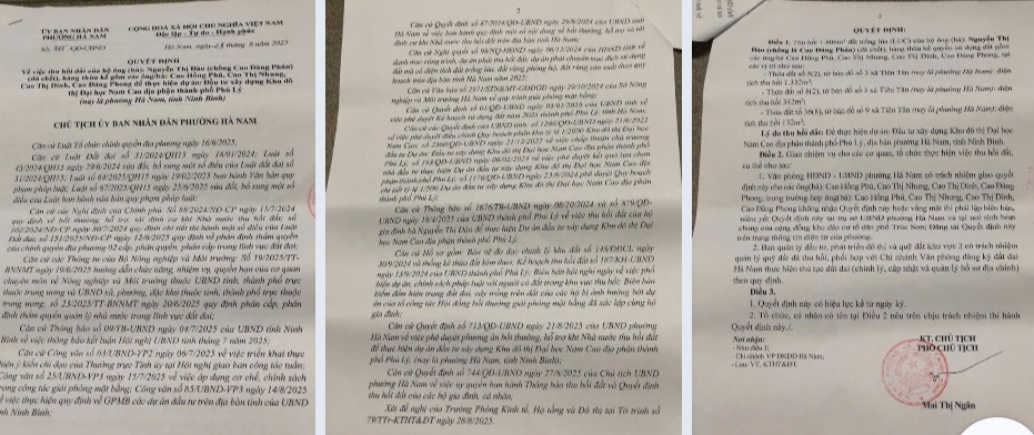 Vụ các hộ dân kiến nghị về quy hoạch Khu đô thị Đại học Nam Cao (Ninh Bình): Chính quyền đã nhận thông tin và đang cho rà soát lại