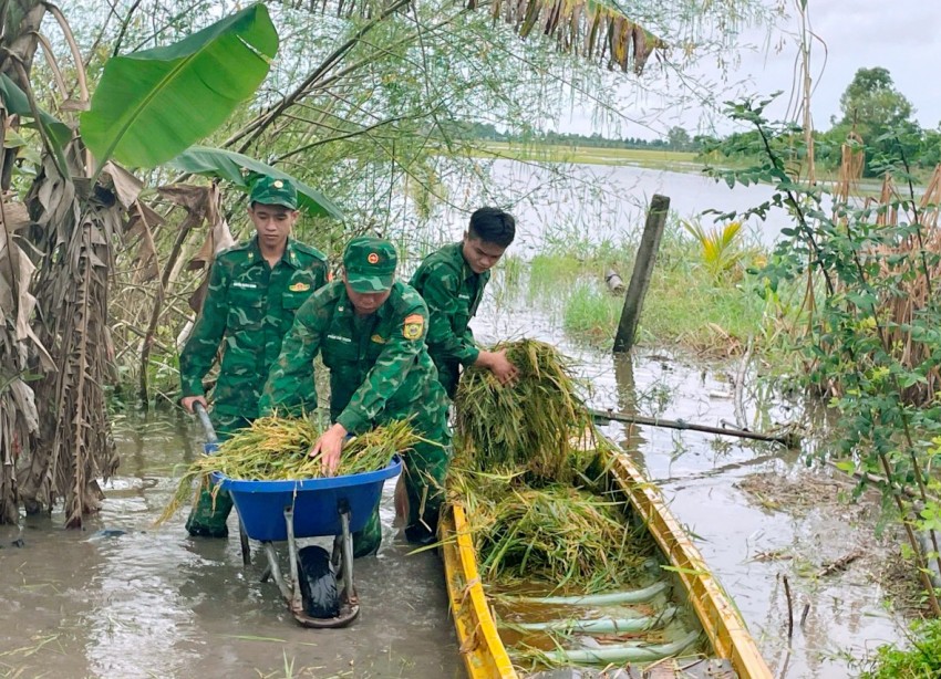 Thắm tình quân dân nơi biên giới Tây Ninh