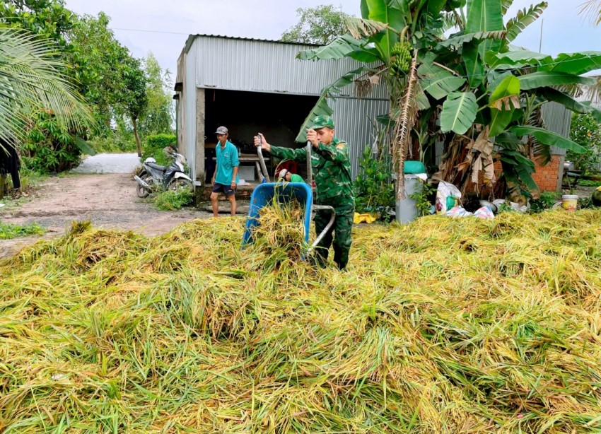 Thắm tình quân dân nơi biên giới Tây Ninh