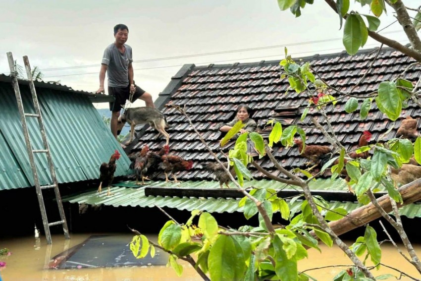 Tình người sau cơn bão