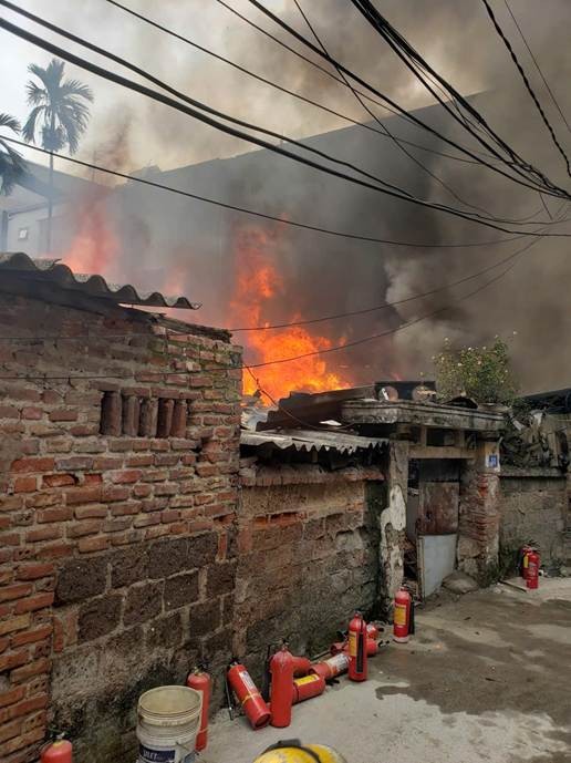 Vụ cháy khiến một người chết.