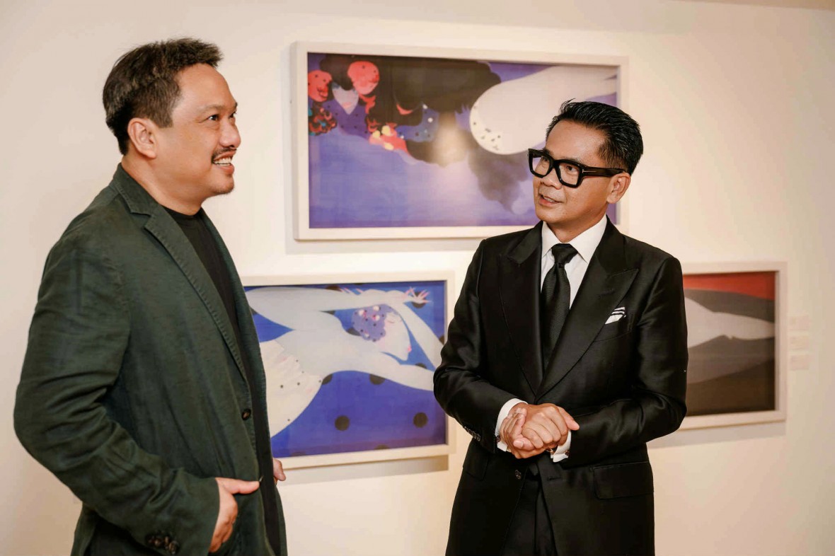 Họa sĩ Bùi Tiến Tuấn và NTK Thái Công