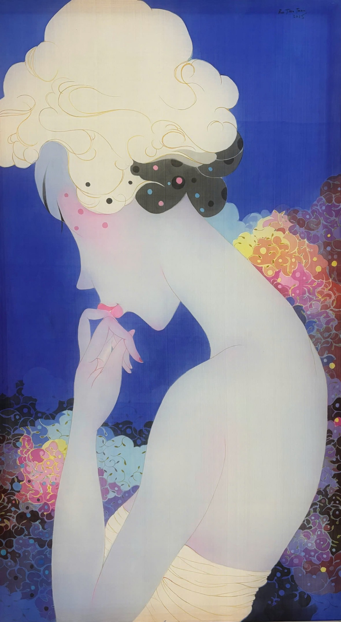 Thái Công và Bùi Tiến Tuấn tạo dựng không gian mới cho tranh lụa