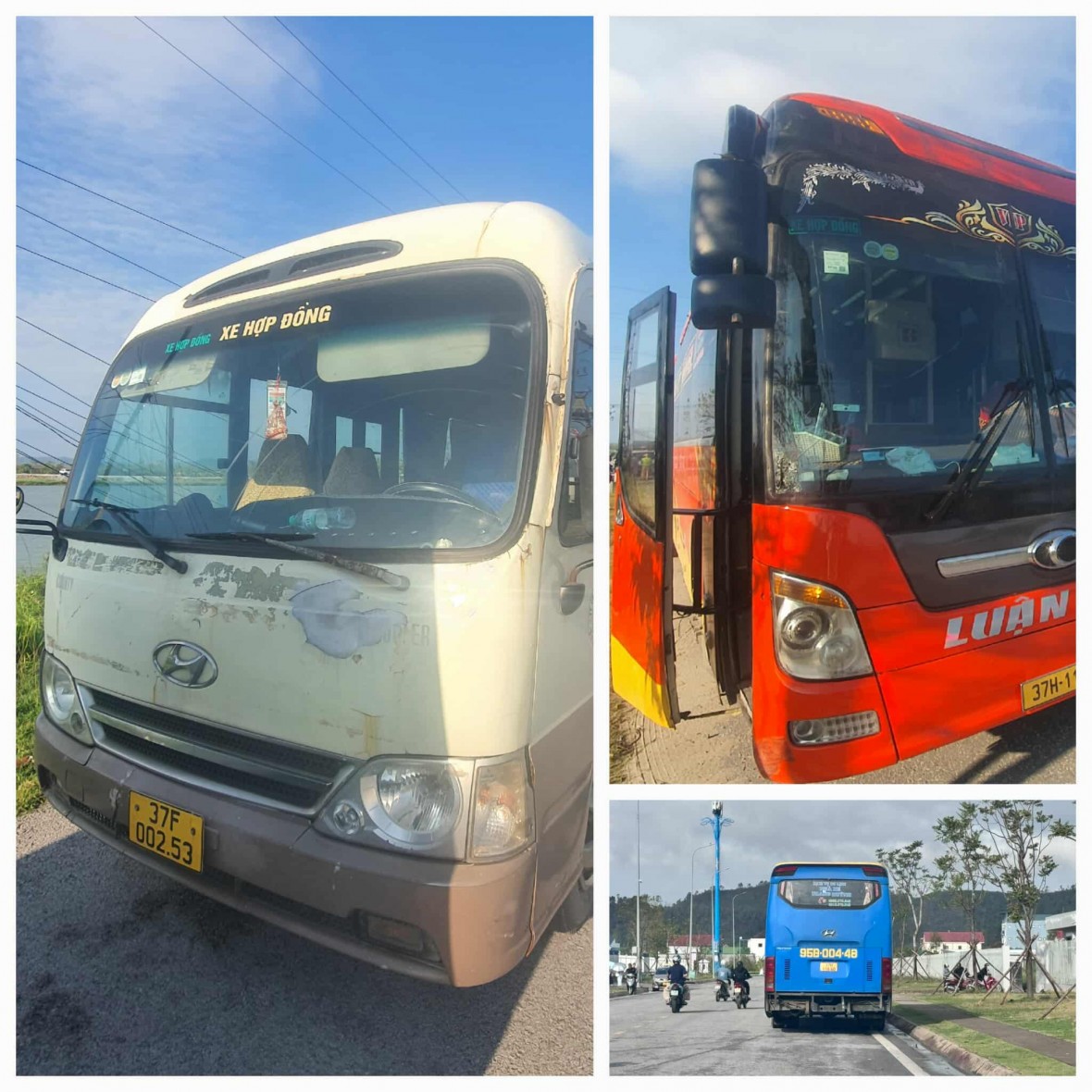 Xe mõm đầu, mất đuôi.