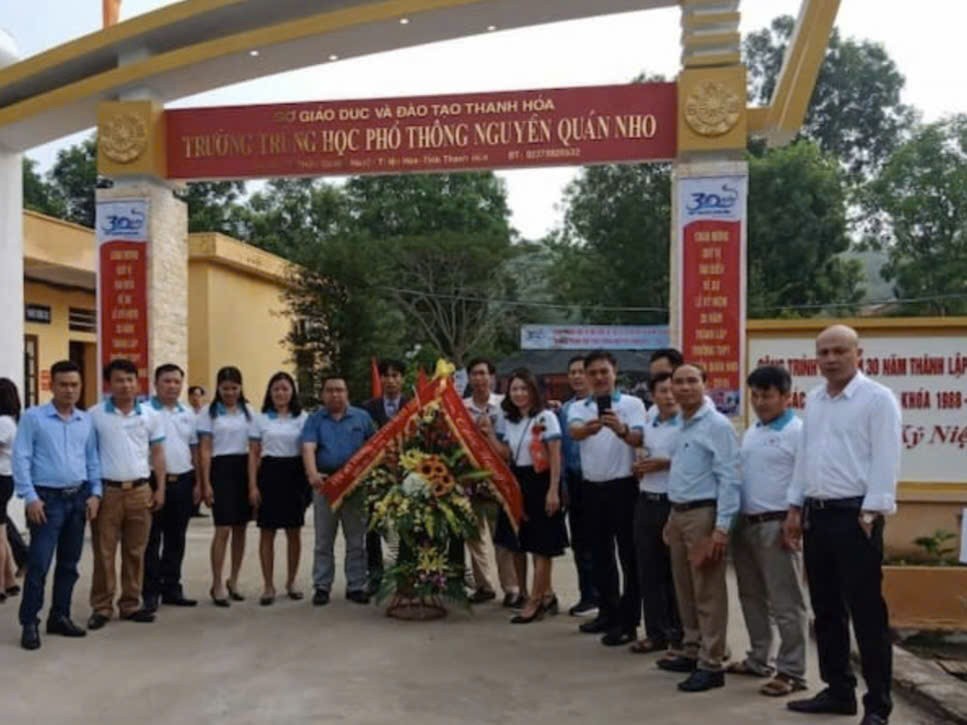 Trường THPT Nguyễn Quán Nho từng bước hoàn thiện mình hòa vào kỷ nguyên vươn mình của dân tộc