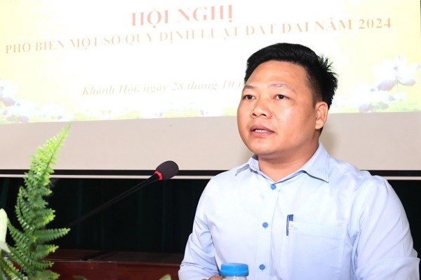 Ninh Bình: Phổ biến các quy định của Luật Đất đai và Bộ Luật Dân sự tại xã Khánh Hội