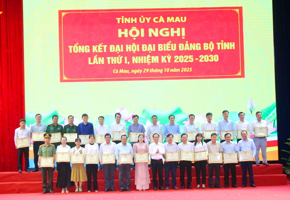 Đại hội Đảng bộ tỉnh Cà Mau thành công: Dấu ấn tiên phong trong chuyển đổi số